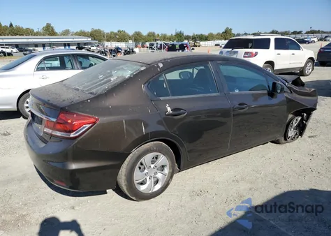 2014 Honda Civic Lx из США, поврежденный, VIN 2HGFB2F53EH511466